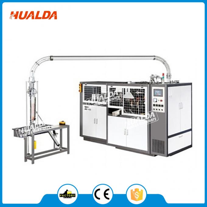 High Speed Plastic Cup Forming Machine 456 Kw 6 Tons Weight For Tea Cup