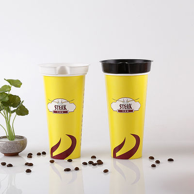 China Reliable Paper Cup Forming Machine Fit Hot And Cold Drinks 5 - 10 Mm Bottom Depth supplier