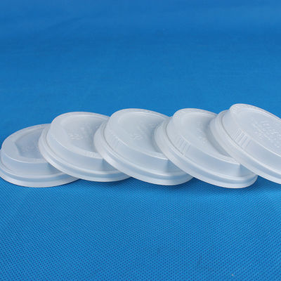 China Durable Plastic Cup Cover Machine 0.4 - 0.7 Mpa Pressure Long Life Span supplier