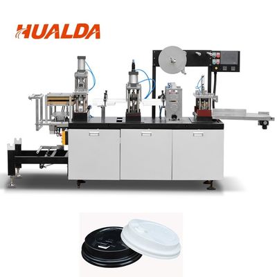 China High Speed Paper Cup Forming Machine , 4 Kw Power Lid Forming Machine supplier