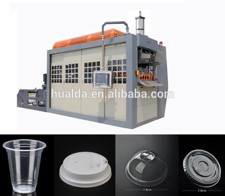 Large plastic cup lid thermoforming machine supplier