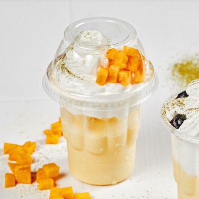 Cold drink container plastic yogurt ice cream cup maker machine supplier