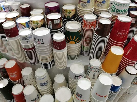 Durable Cup Packing Machine , Paper Cup Machine About 700 Kg Weight supplier