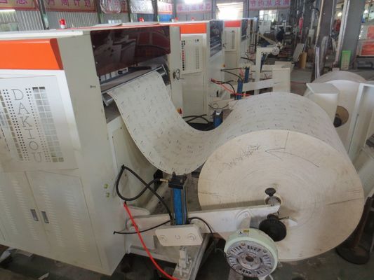 380 V Automatic Paper Roller Die Cutting Machine 90 To 140 Times / Min supplier