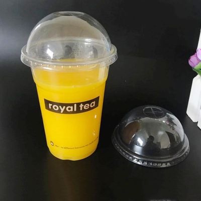 Energy Saving Cup Lid Forming Machine PP / PS / PET / PVC / PLA  Material Available supplier