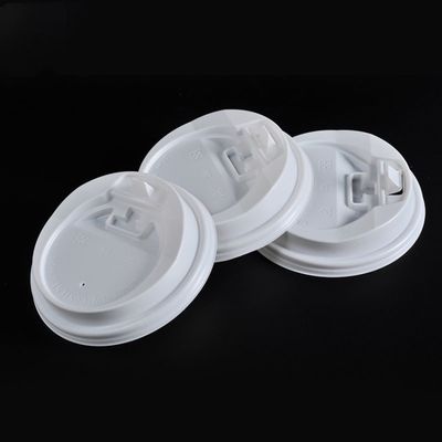 Custom Cup Lid Plastic Sealing Machine 0.2 MPa 5000 * 1600 * 2100 Mm Dimension  supplier