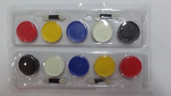 PVC plastic Cosmetic packaging empty eye shadow palette tray making machine supplier