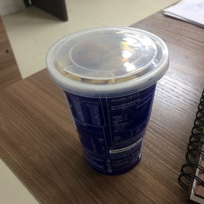 Mini Oreo Biscuit Vanilla Cream plastic cup lid cover forming machine supplier