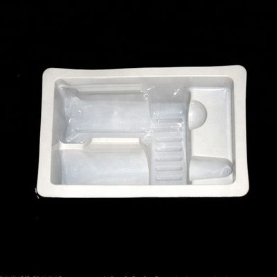 Plastic Medical Tray Forming Machine HLD - 420 W Motor Power Sheet Feeding supplier