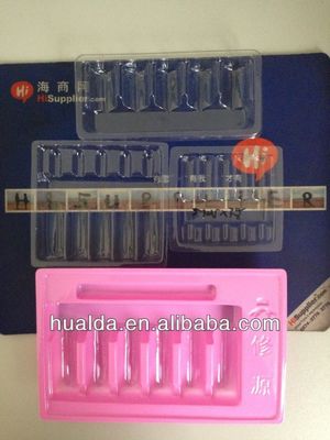 Plastic Medical Tray Forming Machine HLD - 420 W Motor Power Sheet Feeding supplier